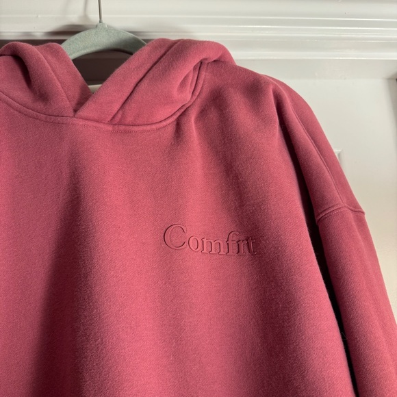 Comfrt Raspberry Pink Hoodie - Picture 4 of 9